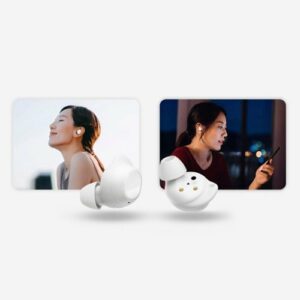 Samsung - Galaxy Buds FE Wireless Earbud Headphones - White