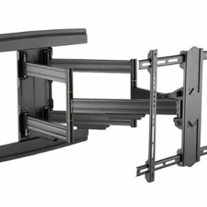 Peerless-AV - Universal Articulating TV Mount for 37-80" Displays - Black