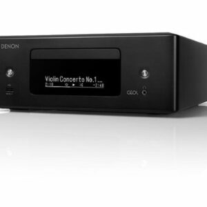 Denon - CEOL-RCD-N12 65W 2-Ch. Bluetooth Capable with HEOS Stereo Receiver with Alexa - Black