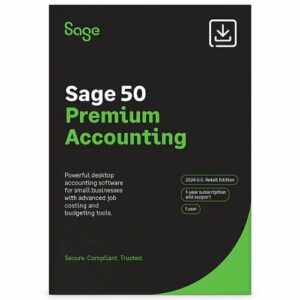 SAGE 50 PREMIUM ACCOUNTING 2024 U.S. 1-USER 1-YEAR SUBSCRIPTION - Windows [Digital]