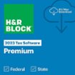 H&R Block Tax Software Premium 2023 - Windows, Mac OS [Digital]