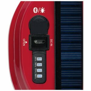 WeatherX - Camp Plus Bluetooth Speaker with Flashlight - Red