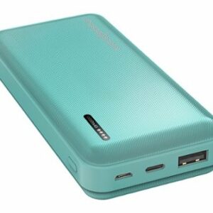 Chargeworx - 10,000mAh Dual USB Power Bank - Mint