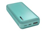 Chargeworx - 10,000mAh Dual USB Power Bank - Mint