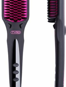 TYMO iONIC Hair Straightening Brush - Black