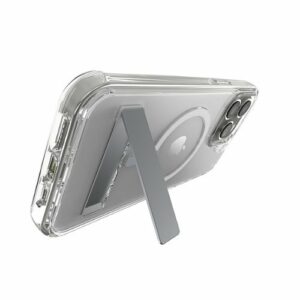 ZAGG - Gear4 Crystal Palace Snap MagSafe Compatible Case with Kickstand for Apple iPhone 15 Pro Max - Clear