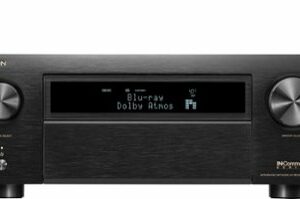 Denon - AVR-X6800H 140W 11.4-Ch. Home Theater AV Receiver - Black