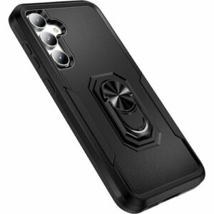 SaharaCase - Military Kickstand Series Case for Samsung Galaxy S23 FE - Black