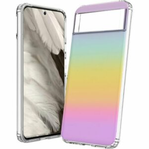 SaharaCase - Hybrid-Flex Hard Shell Series Case for Google Pixel 8 Pro - Transparent Gradient