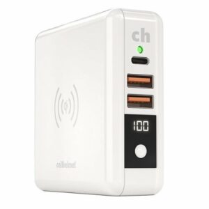 Cellhelmet - Multi-Charge Pro 8,000mAh Portable Charge for most devices - White