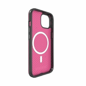 Cellhelmet - Fortitude Series Case with MagSafe for Apple iPhone 15 - Vivid Magenta