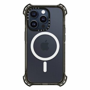 CASETiFY - Bounce Case with MagSafe for Apple iPhone 15 Pro - Clear/Black