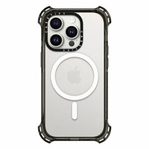 CASETiFY - Bounce Case with MagSafe for Apple iPhone 15 Pro - Clear/Black