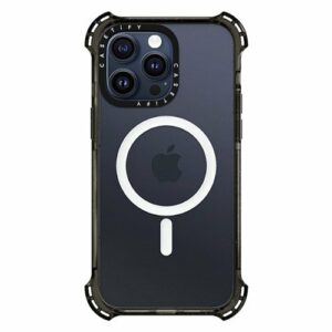 CASETiFY - Bounce Case with MagSafe for Apple iPhone 15 Pro Max - Clear/Black