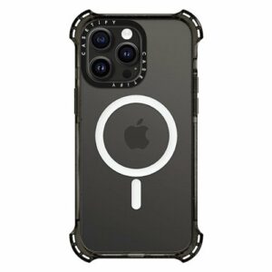 CASETiFY - Bounce Case with MagSafe for Apple iPhone 15 Pro Max - Clear/Black