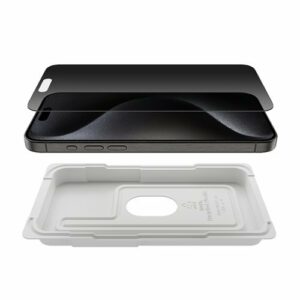 Belkin - ScreenForce™iPhone 15 Pro Max Privacy Screen Protector - Black