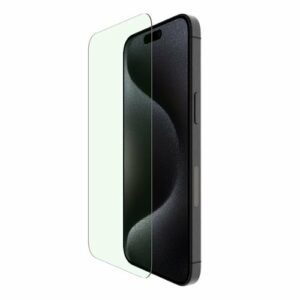 Belkin - ScreenForce™iPhone 15 Pro Max UltraGlass 2 Blue Light Screen Protector - Clear