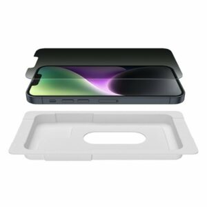 Belkin - ScreenForce™iPhone 14/13/13 Pro Privacy Screen Protector - Black