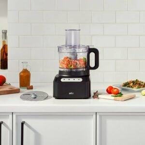 Braun 8 Cup Food Processor - Black