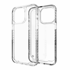 CLCKR - Diamond Non-MagSafe Case for Apple iPhone 15 Pro Max 6.7" - Clear