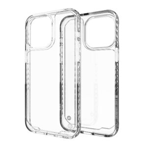 CLCKR - Diamond Non-MagSafe Case for Apple iPhone 15 Pro Max 6.7" - Clear