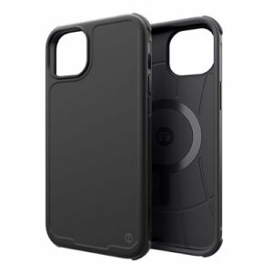 CLCKR - Carbon MagSafe Case for Apple iPhone 15 Plus 6.7" - Black/Grey