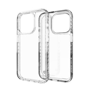 CLCKR - Diamond Non-MagSafe Case for Apple iPhone 15 Pro 6.1" - Clear