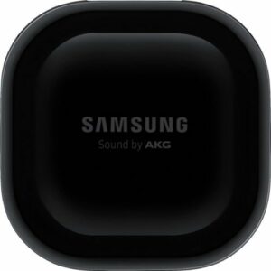 Samsung - Geek Squad Certified Refurbished Galaxy Buds Live True Wireless Earbud Headphones - Black