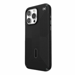 Speck - Presidio2 Grip ClickLock Case with MagSafe for Apple iPhone 15 Pro Max - Black