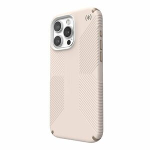 Speck - Presidio2 Grip Case for Apple iPhone 15 Pro Max - Bleached Bone