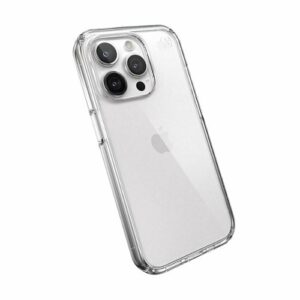 Speck - Presidio Perfect-Clear Case for Apple iPhone 15 Pro - Clear