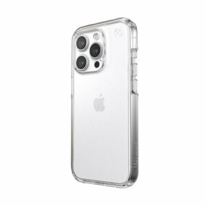 Speck - Presidio Perfect-Clear Case for Apple iPhone 15 Pro - Clear