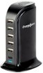 Chargeworx - 6-Port Charging Station - Black