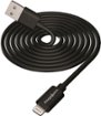 Chargeworx - 3' Lightning Charge-and-Sync Cable - Black