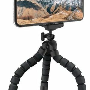 Chargeworx - Universal Tripod for Most Smartphones - Black