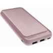 Chargeworx - 10,000mAh Power Bank WIT for USB Compatible Devices - Ash Rose