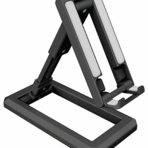 Chargeworx - Folding Stand Mount for Most Cell Phones - Black