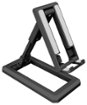 Chargeworx - Folding Stand Mount for Most Cell Phones - Black