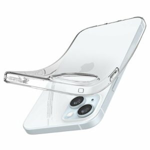 Spigen - Crystal Flex Case for Apple iPhone 15/14/13 - Crystal Clear