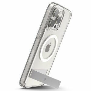 Spigen - Slim Armor Essential S MagFit Case for Apple iPhone 15 Pro - Crystal Clear