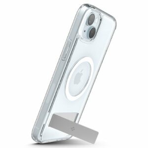 Spigen - Slim Armor Essential S MagFit Case for Apple iPhone 15/14/13 - Crystal Clear