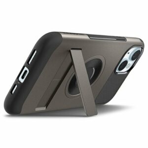 Spigen - Slim Armor MagFit Case for Apple iPhone 15/14/13 - Gunmetal