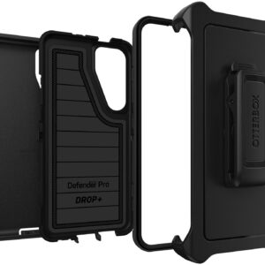 OtterBox - Defender Series Pro Hard Shell for Samsung Galaxy S24+ - Black