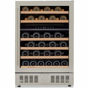 Wine Enthusiast S 24” Undercounter Dual Zone Wine Cellar, SS RH - Stainless Steel