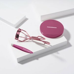 Tweezerman - Brow & Lash Set - Pink