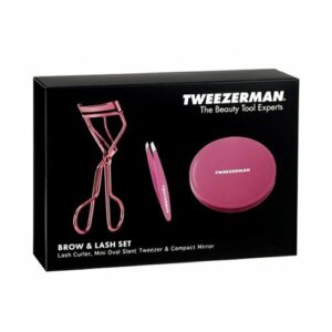 Tweezerman - Brow & Lash Set - Pink