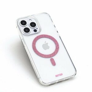 Bryten - MagFX Case for Apple iPhone 15 Pro Max - Pink Glitter