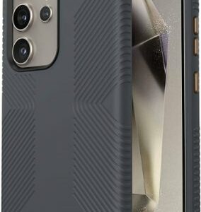 Speck - Presidio2 Grip Case for Samsung Galaxy S24 Ultra - Charcoal Gray