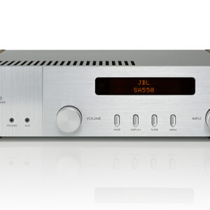 JBL - SA550 2.0-Ch. Bluetooth Integrated Amplifier with AptX Adaptive - Silver