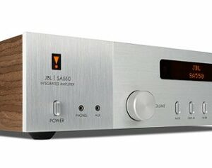 JBL - SA550 2.0-Ch. Bluetooth Integrated Amplifier with AptX Adaptive - Silver